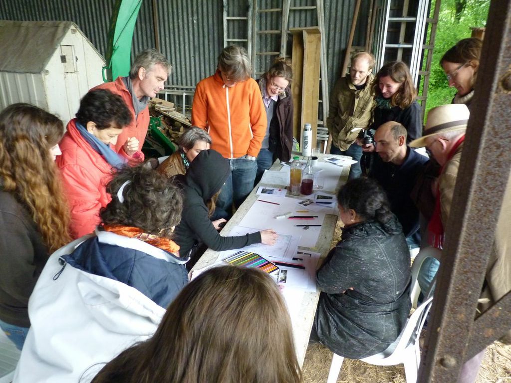 Atelier de co-production d’une analyse paysagère sur une exploitation agricole de l’agglomération Orléanaise