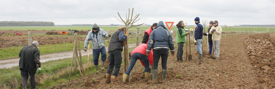 Projet agro-paysager participatif à Lhopiteau (28)
