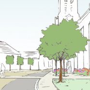 Aménagement de la place de l’église à Epieds-en-Beauce (45)