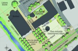 Aménagement de la place de Lachapelle-sous-Rougemont
