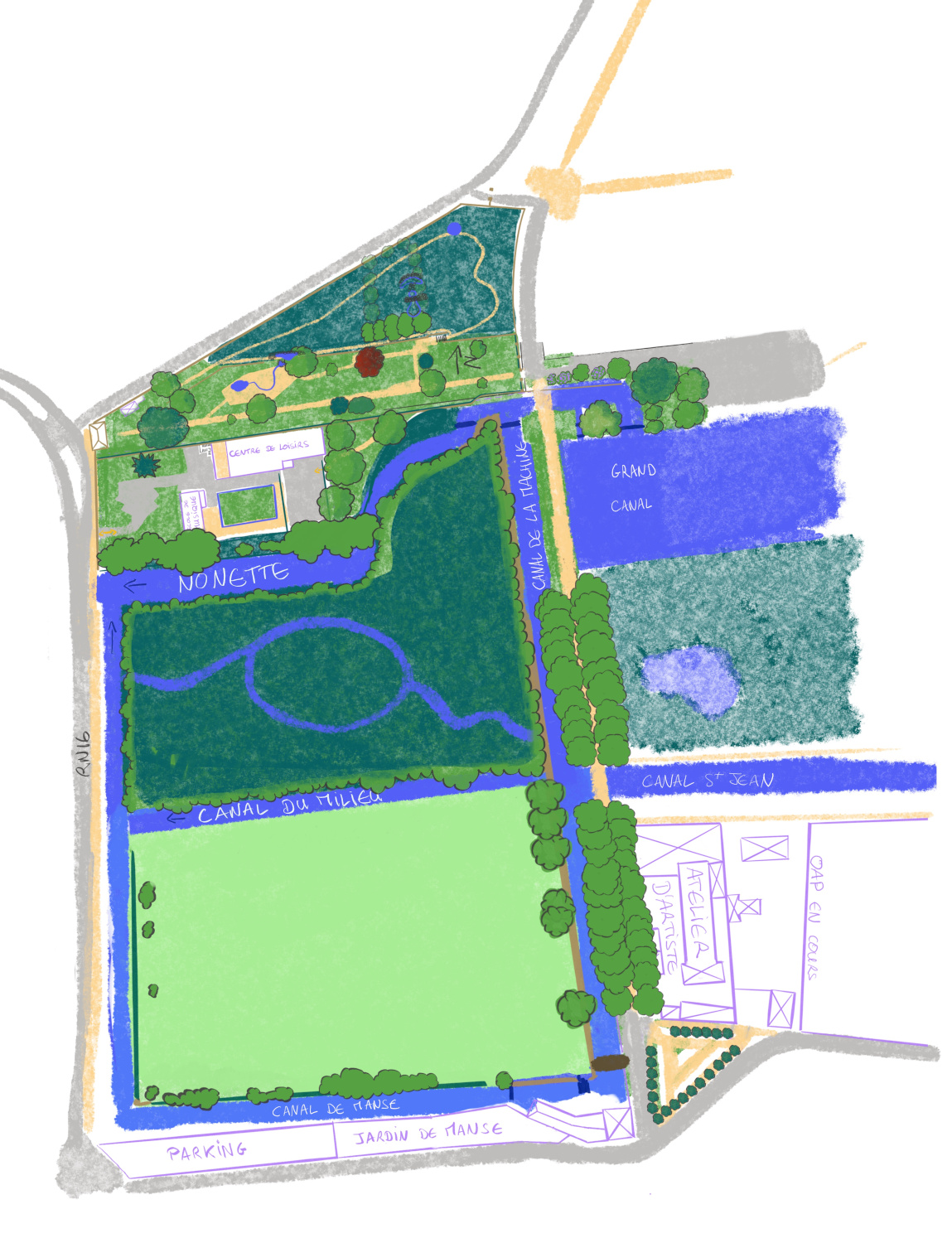 You are currently viewing Plan de gestion de la canardière et de l’île de l’eau minérale – Chantilly