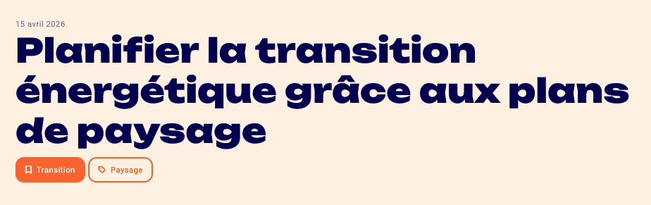 You are currently viewing Article sur le plan de paysage du Pays Vallée de la Sarthe