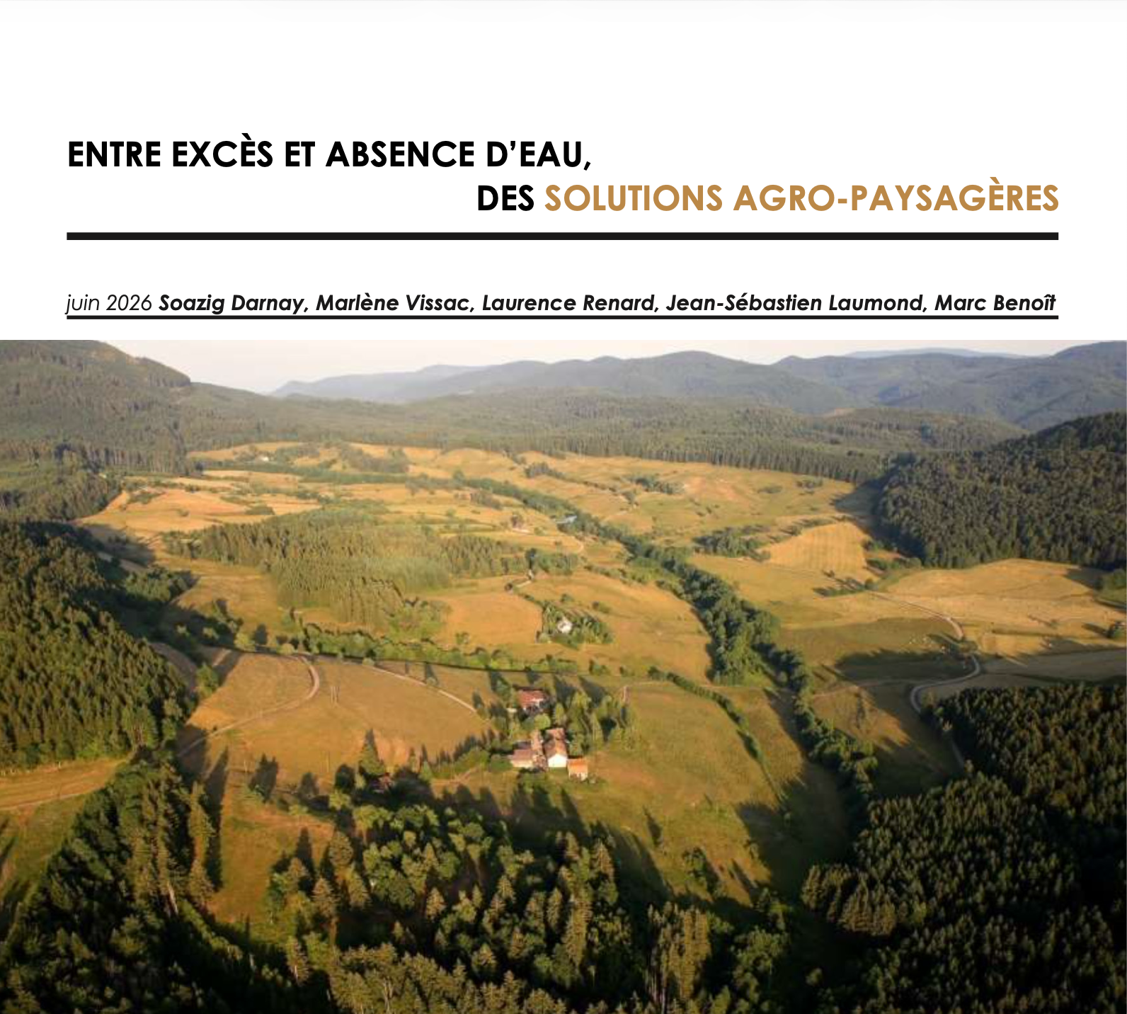 You are currently viewing Article sur les enjeux et solutions sur l&rsquo;eau en agriculture